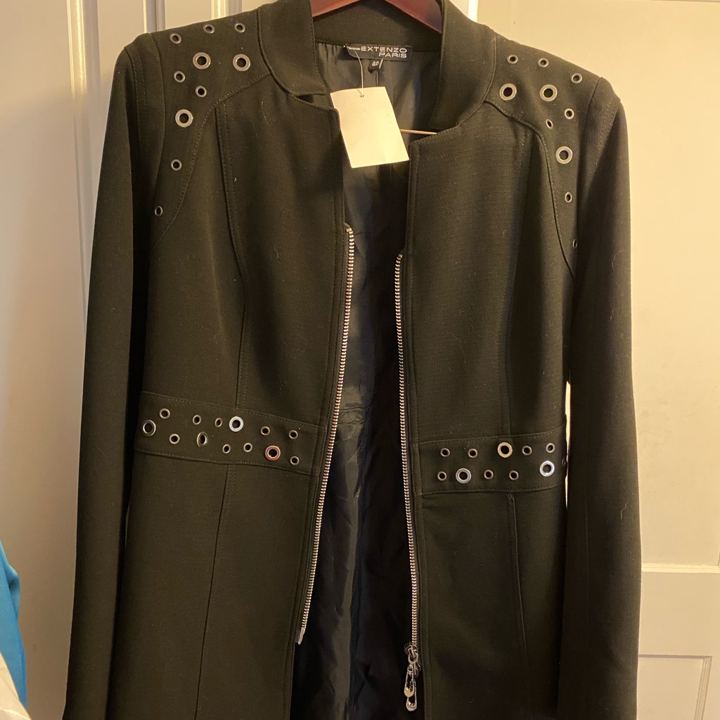 Extenzo Paris Brand Midi Jacket